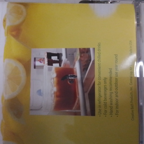 NWT 1.5 Gallon Stackable Beverage Dispenser and Colorful Ice Cube Trays - Picture 5 of 16